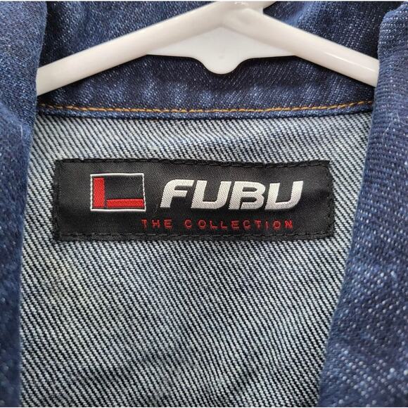 Fubu Blue Women’s Denim Vest. 
Size: Medium - Picture 6 of 7